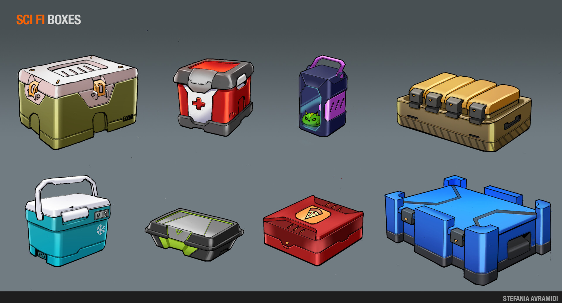Sci-Fi Crates