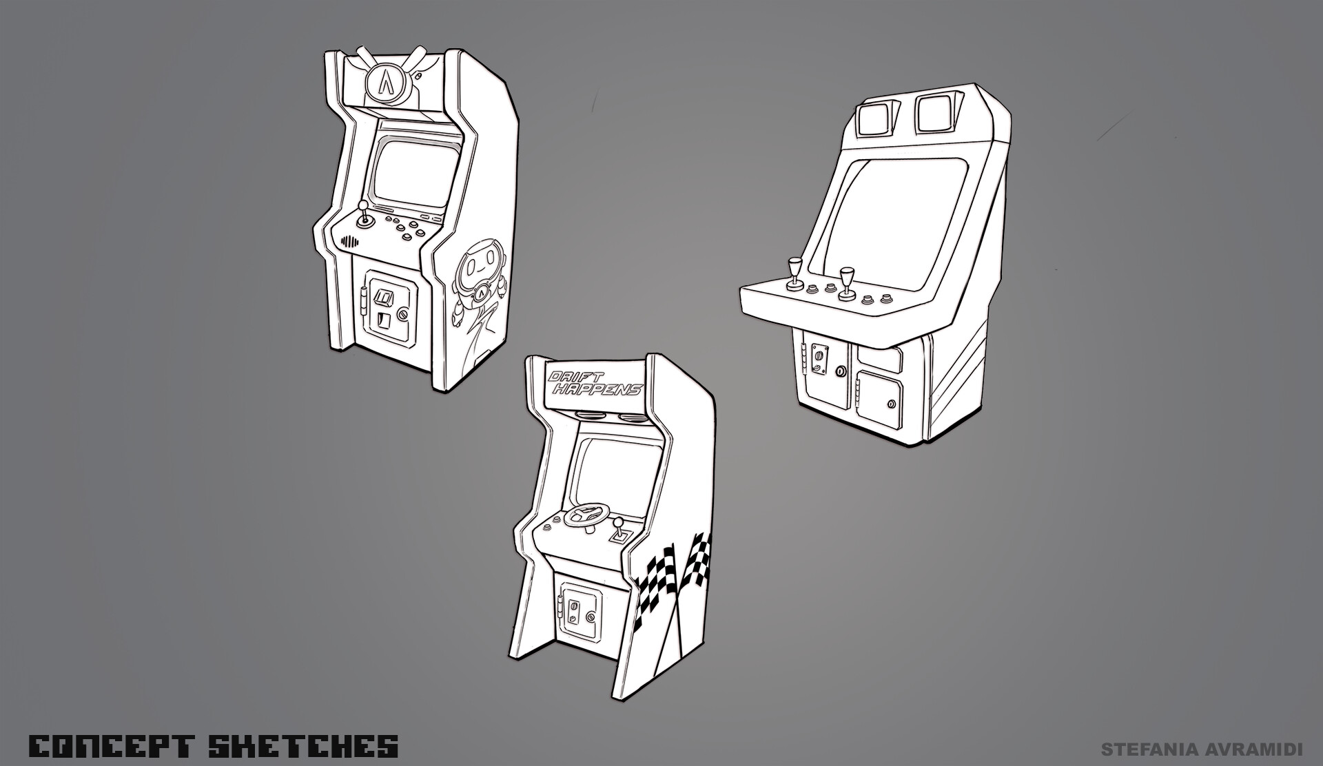 Arcade Machine — sketches