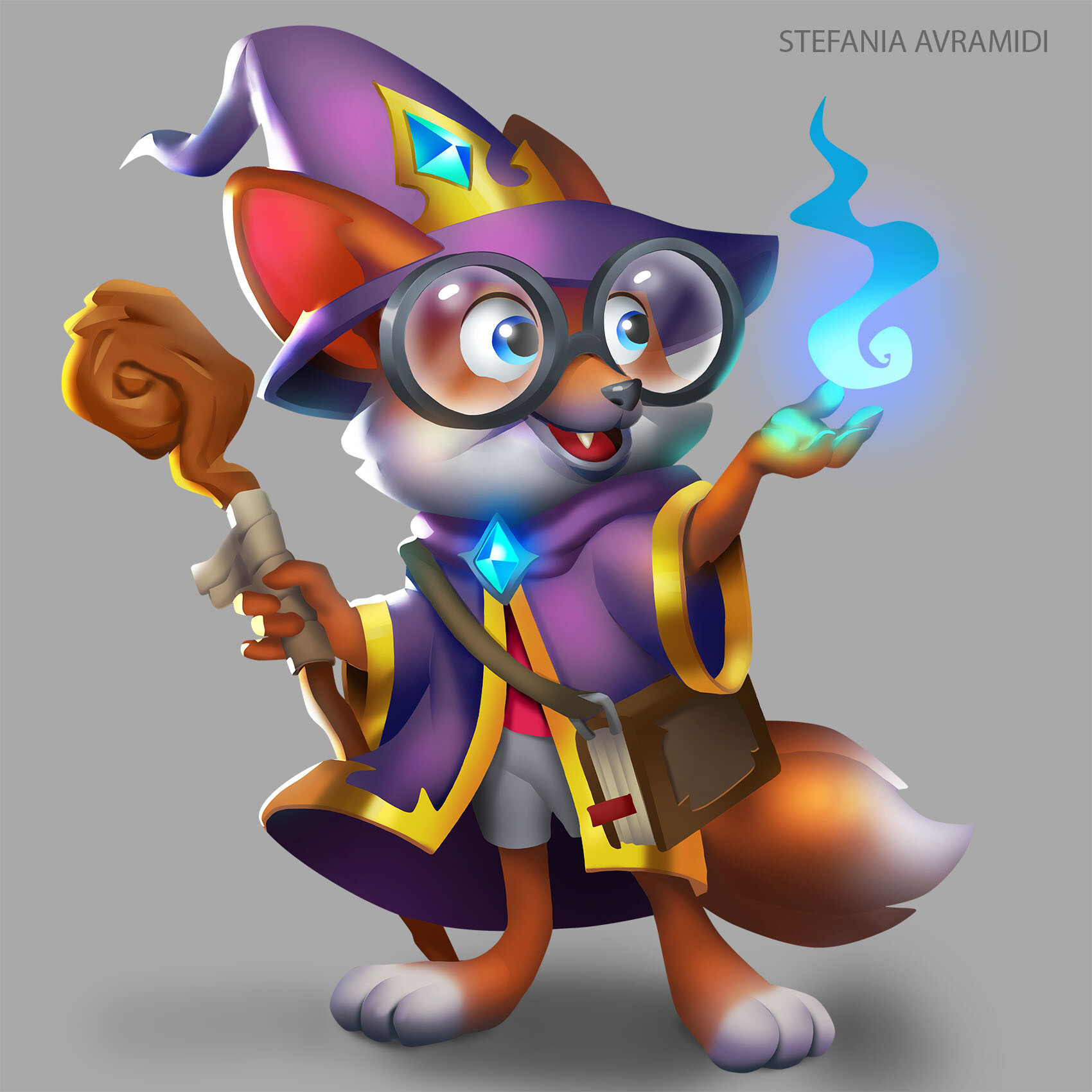 Fox Wizard — final render