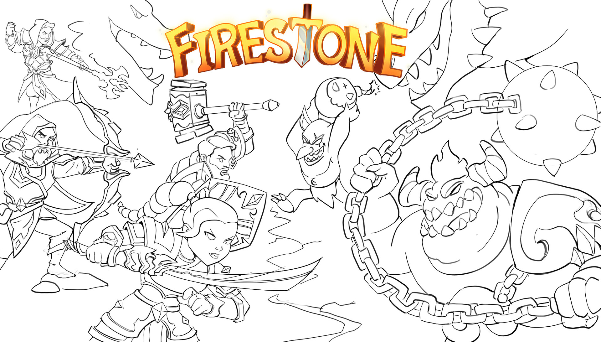 Firestone — lineart