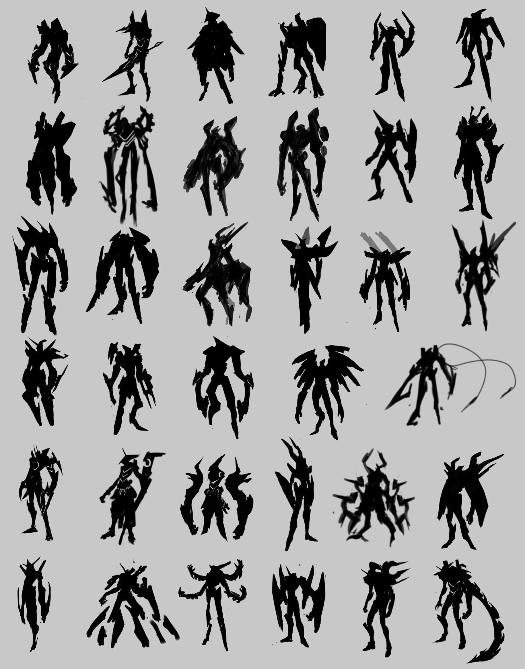 Character thumbnails