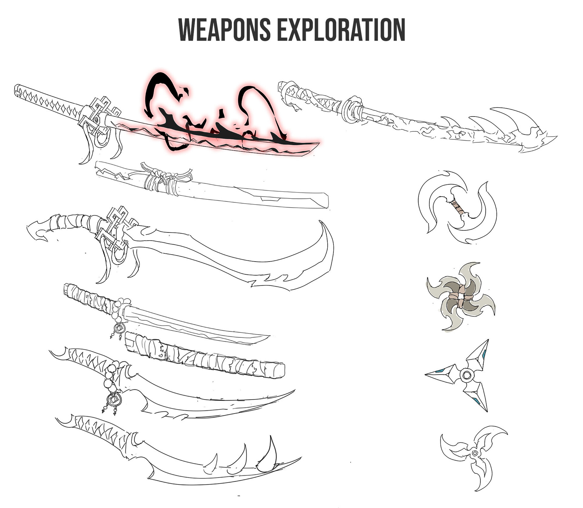 Genji — weapons